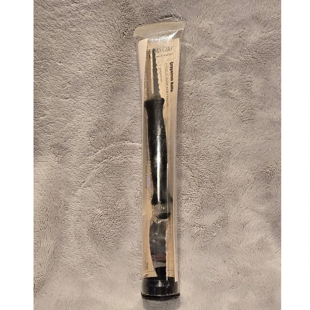 Vintage Pampered Chef Grapefruit Knife 1265 Two Sided Serrated Citrus‎ Tool USA